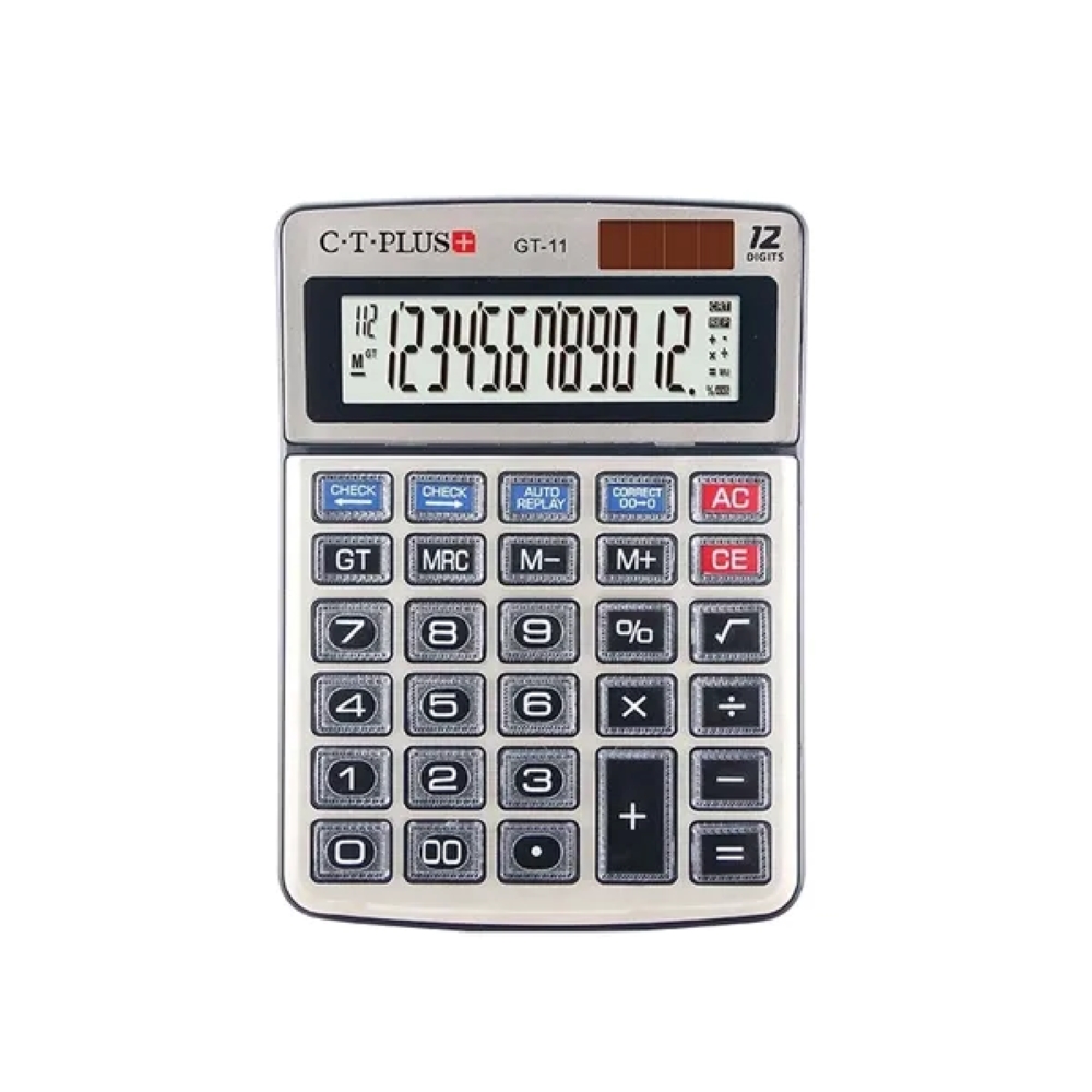 Citiplus Glass Key Series Electronic Calculator - GT-11