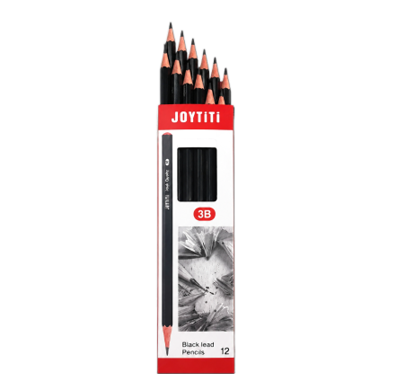 Titi 3B Black Lead Pencil - 12 Pcs