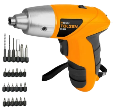 Cordless Screwdriver with 45Pcs Accessory Set